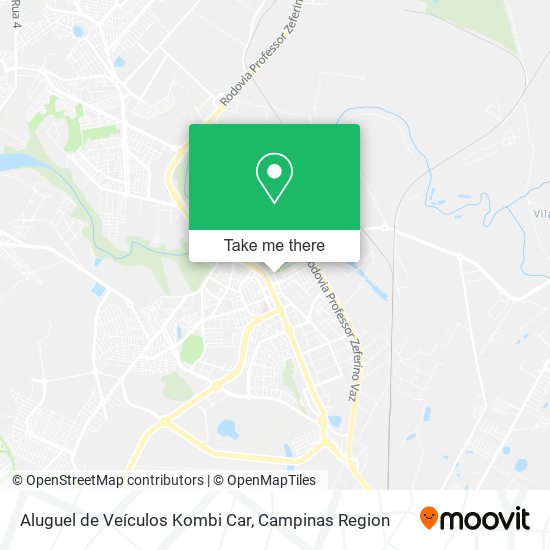 Aluguel de Veículos Kombi Car map