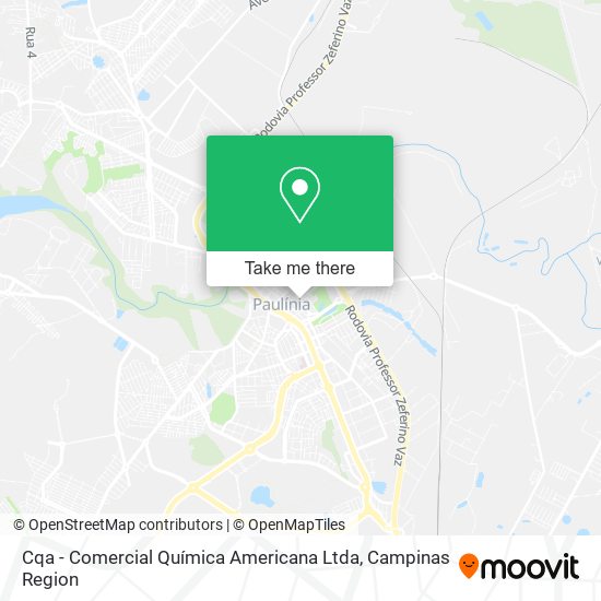Cqa - Comercial Química Americana Ltda map