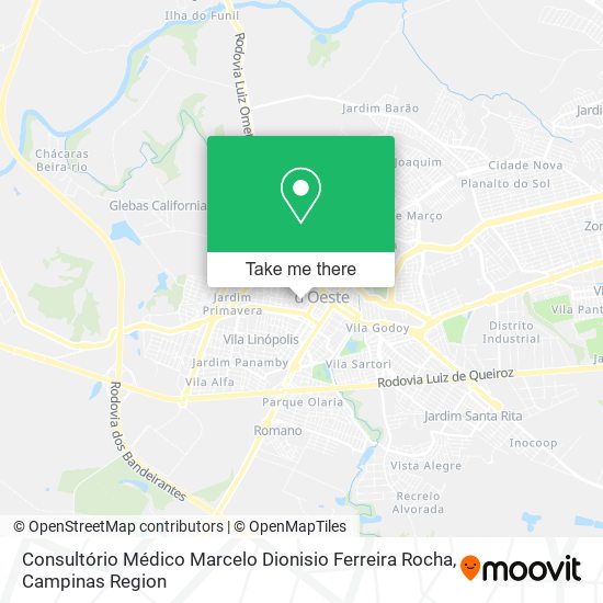 Consultório Médico Marcelo Dionisio Ferreira Rocha map