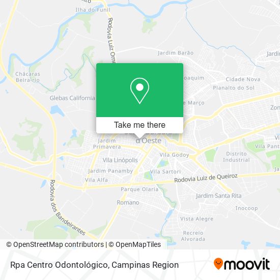 Mapa Rpa Centro Odontológico