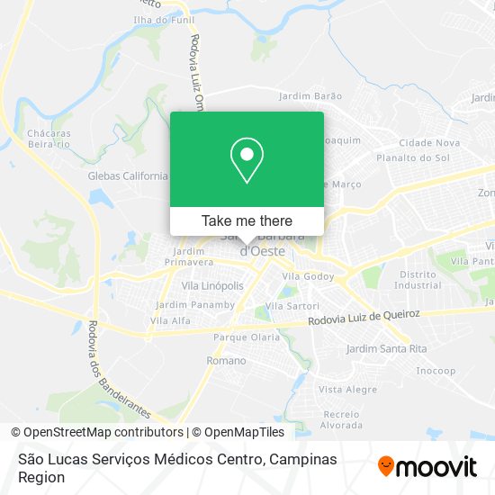 São Lucas Serviços Médicos Centro map