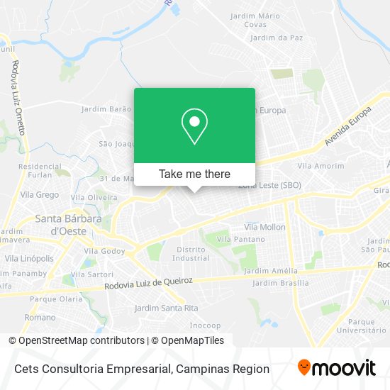 Cets Consultoria Empresarial map