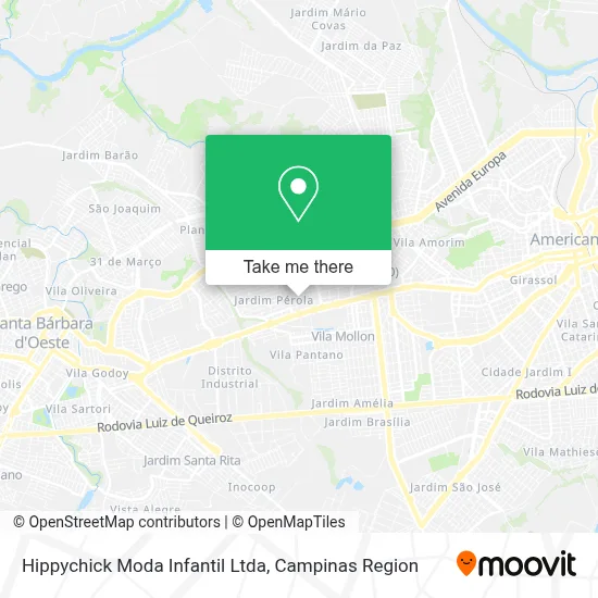 Hippychick Moda Infantil Ltda map