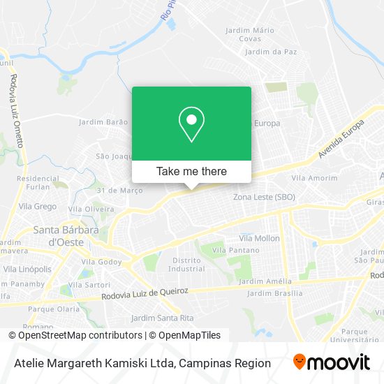 Atelie Margareth Kamiski Ltda map