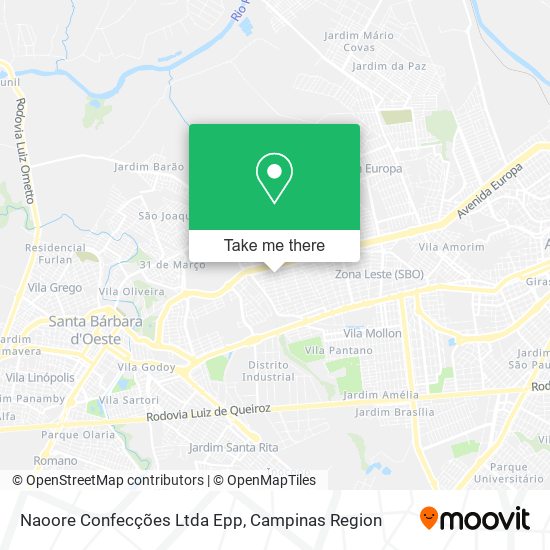 Naoore Confecções Ltda Epp map
