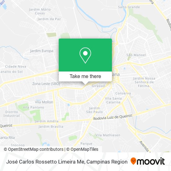José Carlos Rossetto Limeira Me map