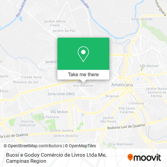 Buosi e Godoy Comércio de Livros Ltda Me map
