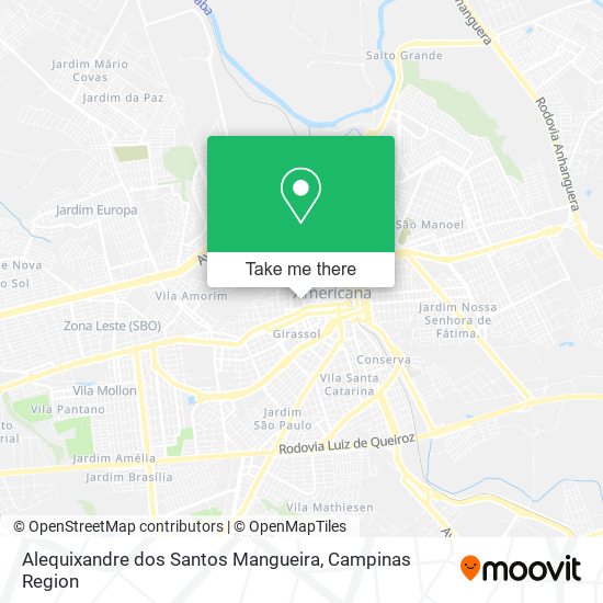 Alequixandre dos Santos Mangueira map