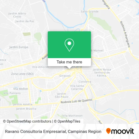 Ravano Consultoria Empresarial map