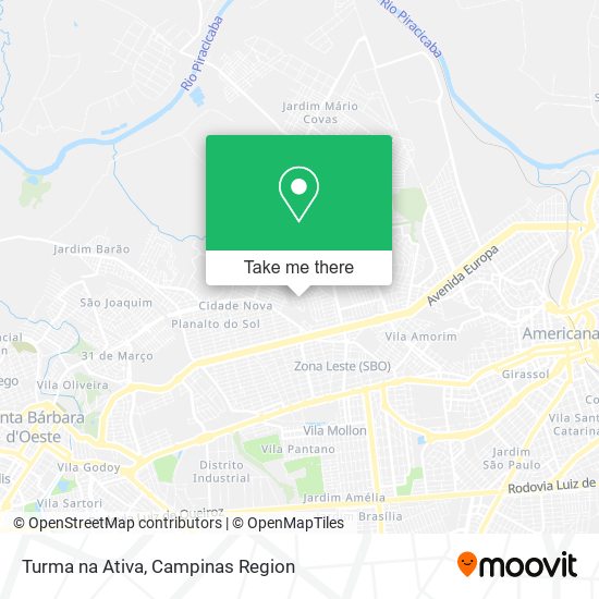 Turma na Ativa map