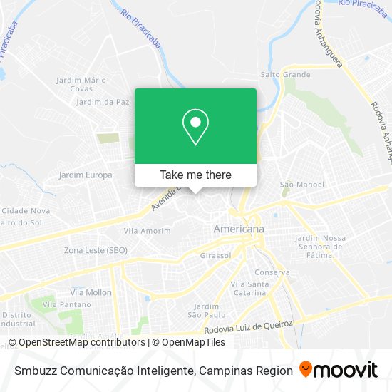 Smbuzz Comunicação Inteligente map