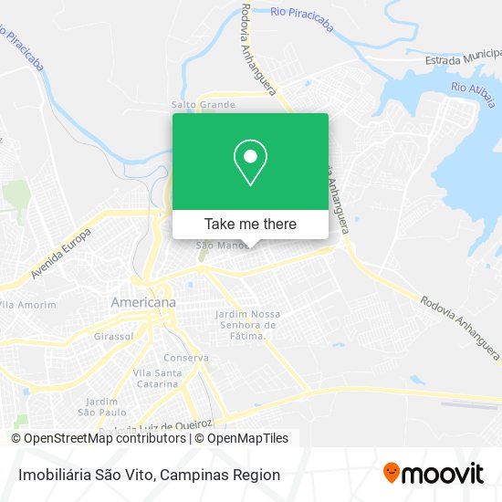 Imobiliária São Vito map