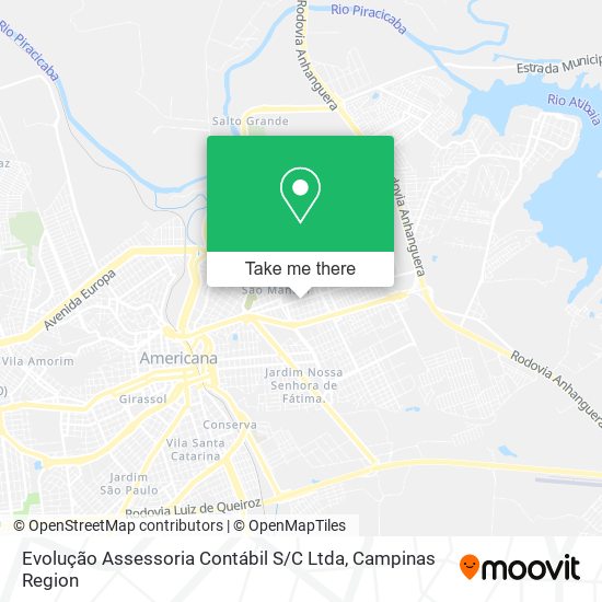 Evolução Assessoria Contábil S / C Ltda map