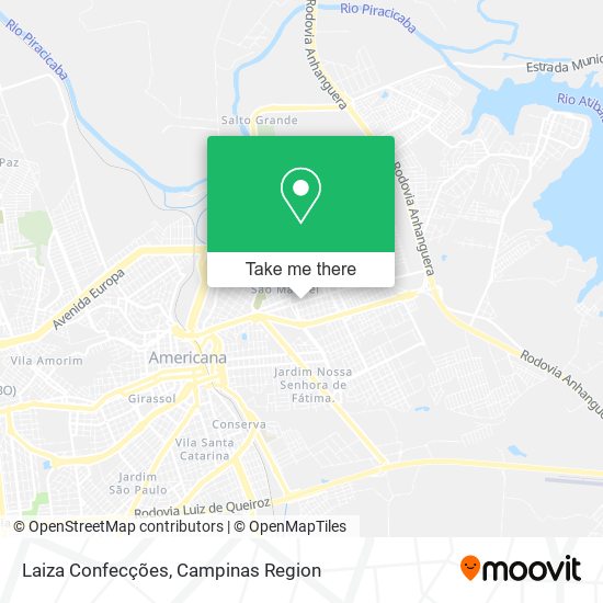 Laiza Confecções map