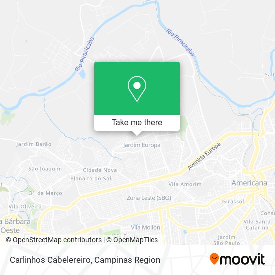 Carlinhos Cabelereiro map