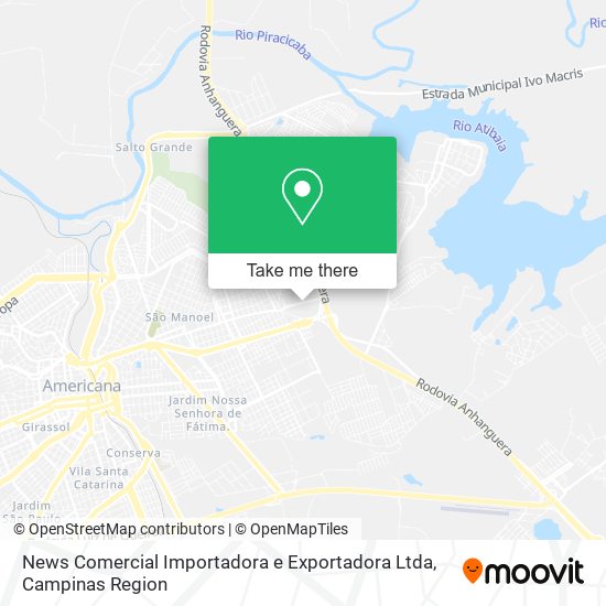 News Comercial Importadora e Exportadora Ltda map
