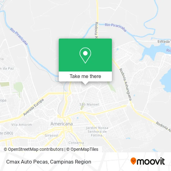 Cmax Auto Pecas map