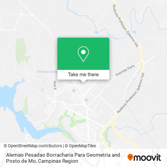 Alemao Pesadao Borracharia Para Geometria and Posto de Mo map