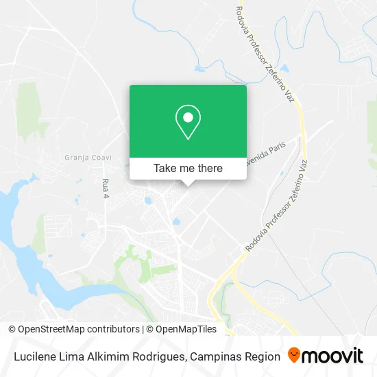 Lucilene Lima Alkimim Rodrigues map