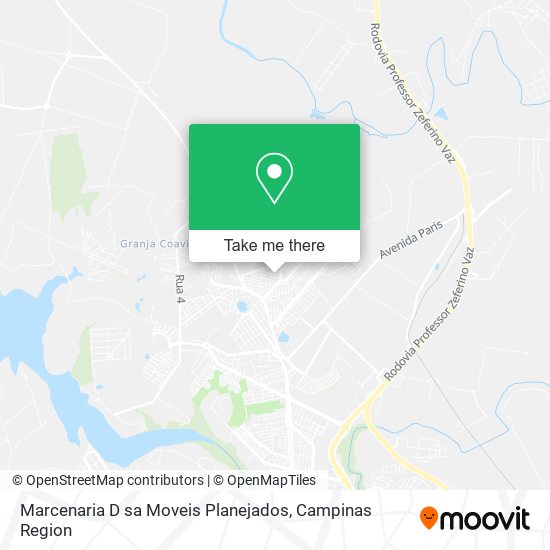 Marcenaria D sa Moveis Planejados map