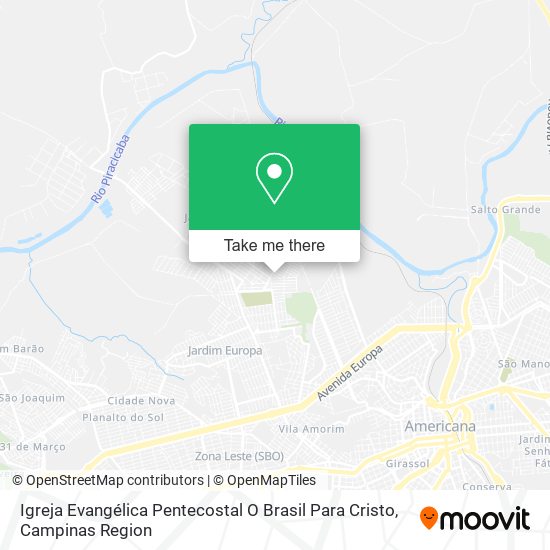 Mapa Igreja Evangélica Pentecostal O Brasil Para Cristo