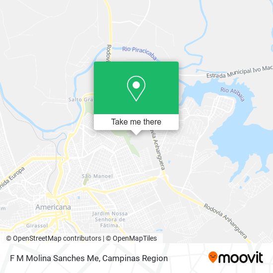 F M Molina Sanches Me map