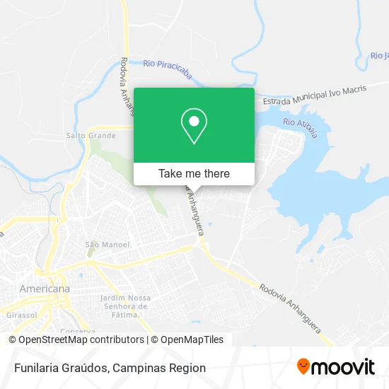 Funilaria Graúdos map