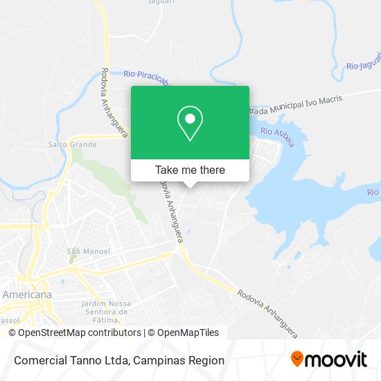 Comercial Tanno Ltda map