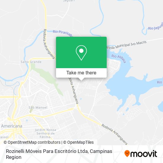 Rozinelli Móveis Para Escritório Ltda map