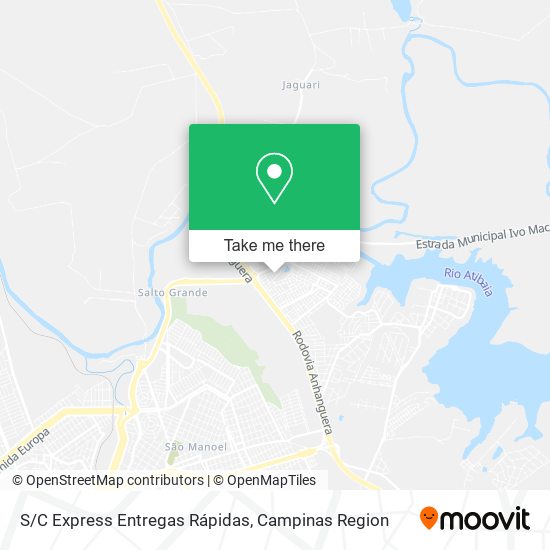 S/C Express Entregas Rápidas map