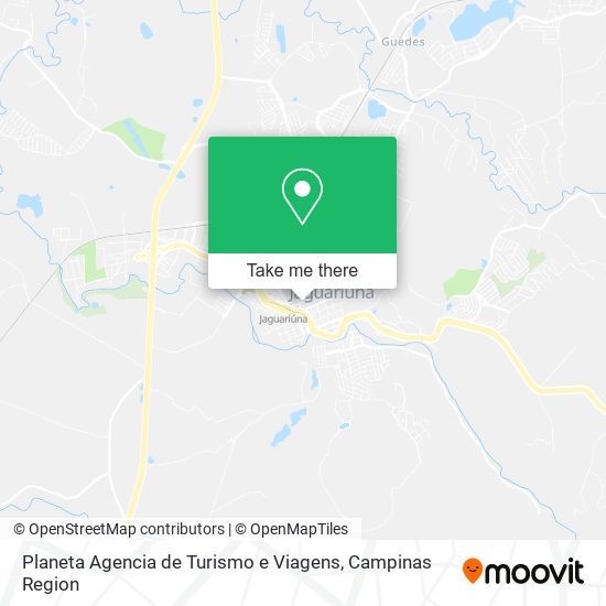 Planeta Agencia de Turismo e Viagens map