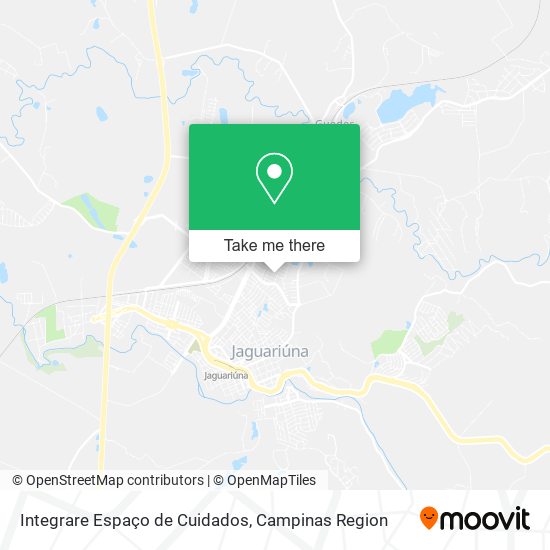 Integrare Espaço de Cuidados map