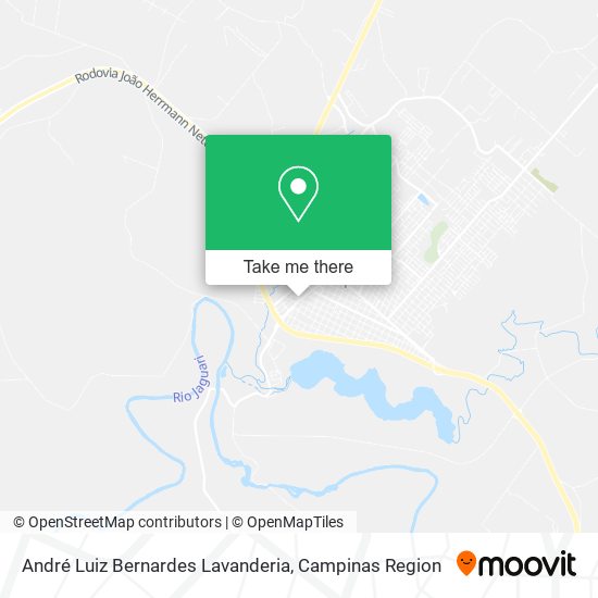 André Luiz Bernardes Lavanderia map