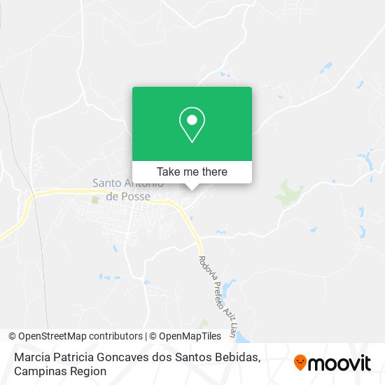 Marcia Patricia Goncaves dos Santos Bebidas map
