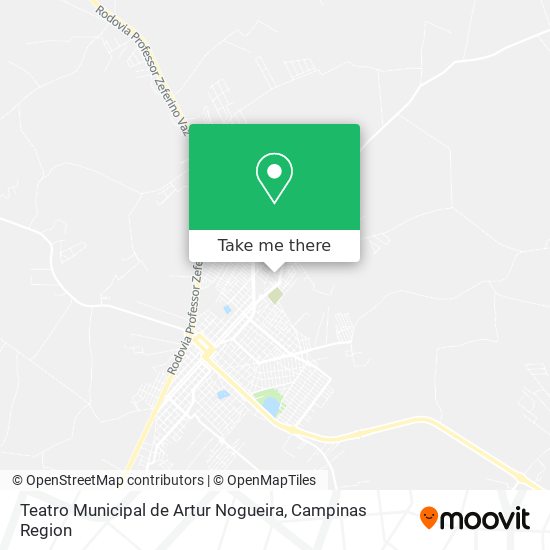 Teatro Municipal de Artur Nogueira map
