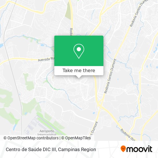 Centro de Saúde DIC III map