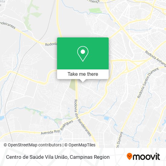 Centro de Saúde Vila União map