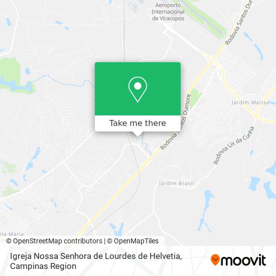 Igreja Nossa Senhora de Lourdes de Helvetia map