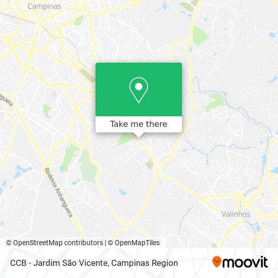 CCB - Jardim São Vicente map