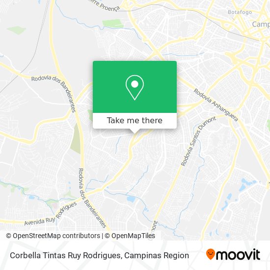 Corbella Tintas Ruy Rodrigues map