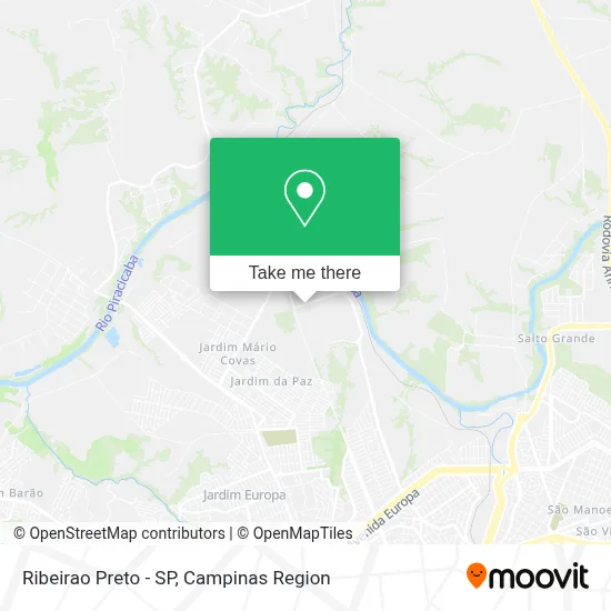 Ribeirao Preto - SP map
