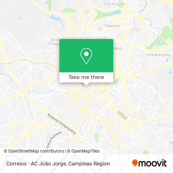 Correios - AC João Jorge map
