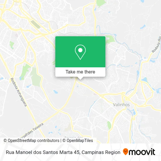 Rua Manoel dos Santos Marta 45 map
