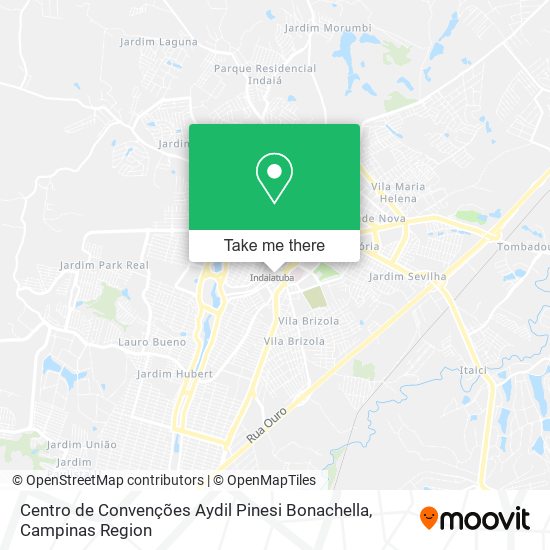 Centro de Convenções Aydil Pinesi Bonachella map