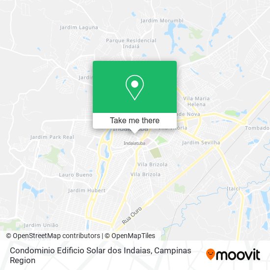 Condominio Edificio Solar dos Indaias map