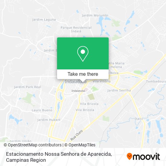 Estacionamento Nossa Senhora de Aparecida map