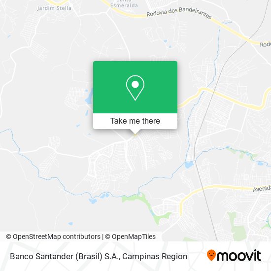 Banco Santander (Brasil) S.A. map