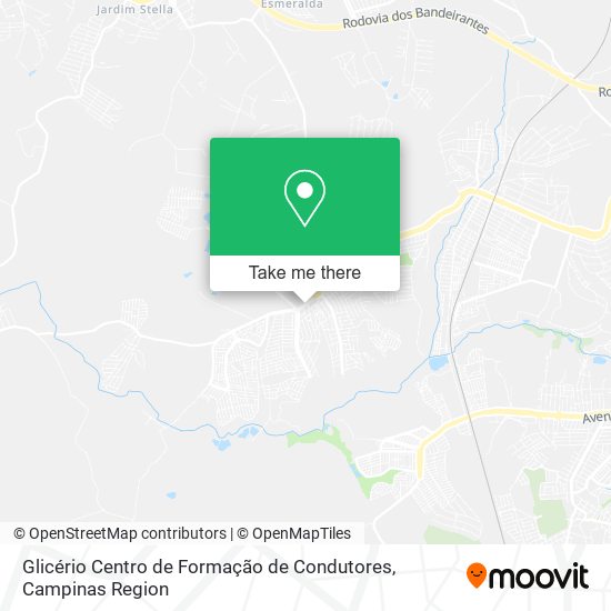 Glicério Centro de Formação de Condutores map