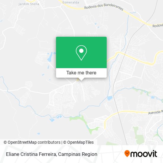 Mapa Eliane Cristina Ferreira