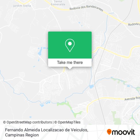 Fernando Almeida Localizacao de Veiculos map